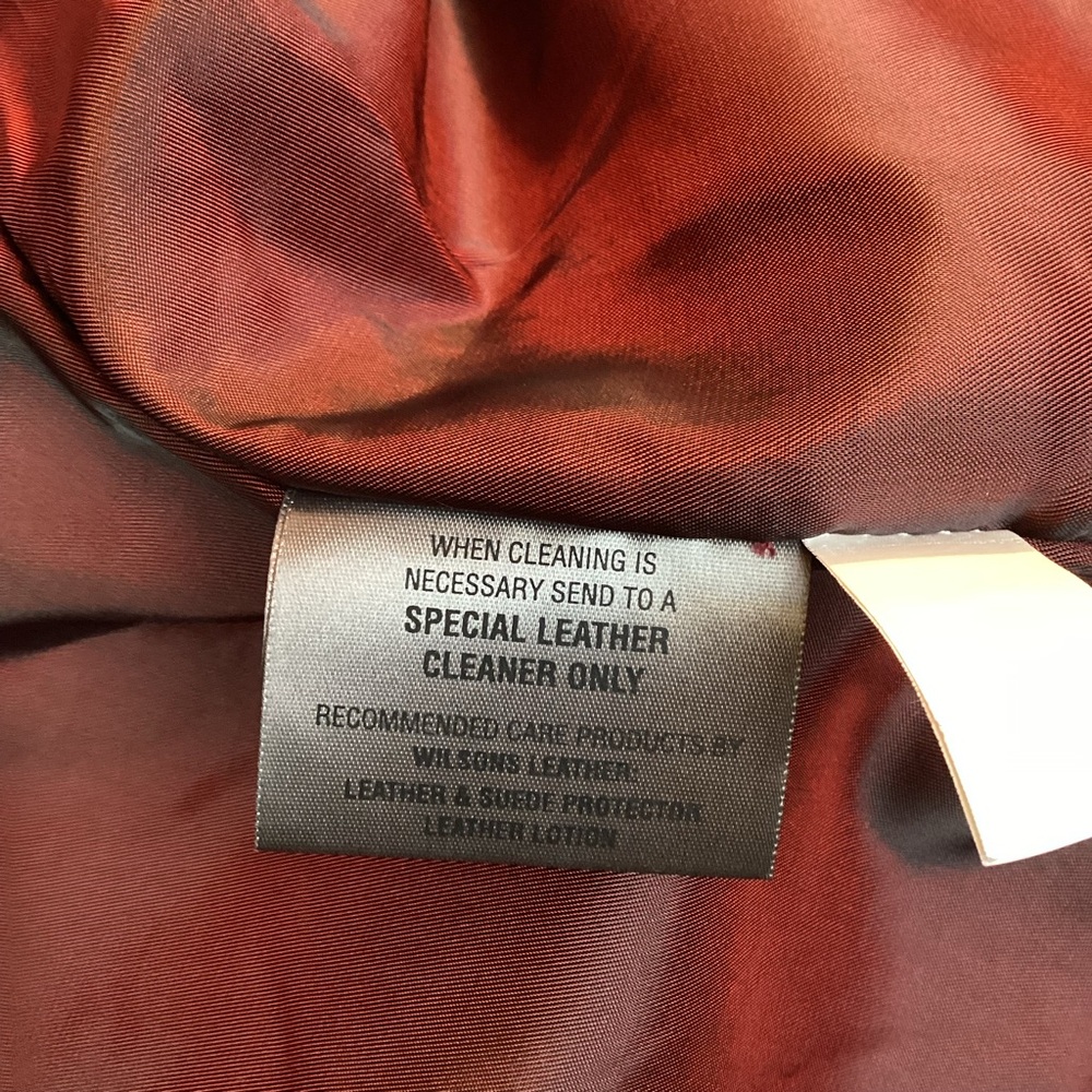 Wilson’s Leather Thinsulate Insulated Belted Leather Jacket Black - Picture 11 of 14